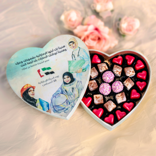 Fabe La Emirati Women’s Day heart box
