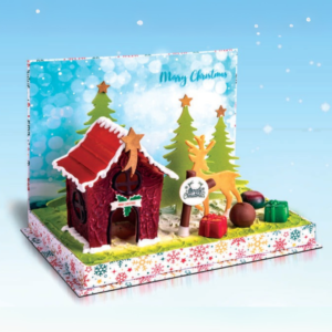 Christmas chocolate house