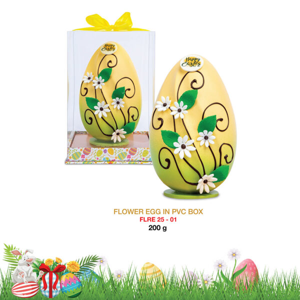 Fabe La Royale Chocolatier- Flower Egg In PVC Box