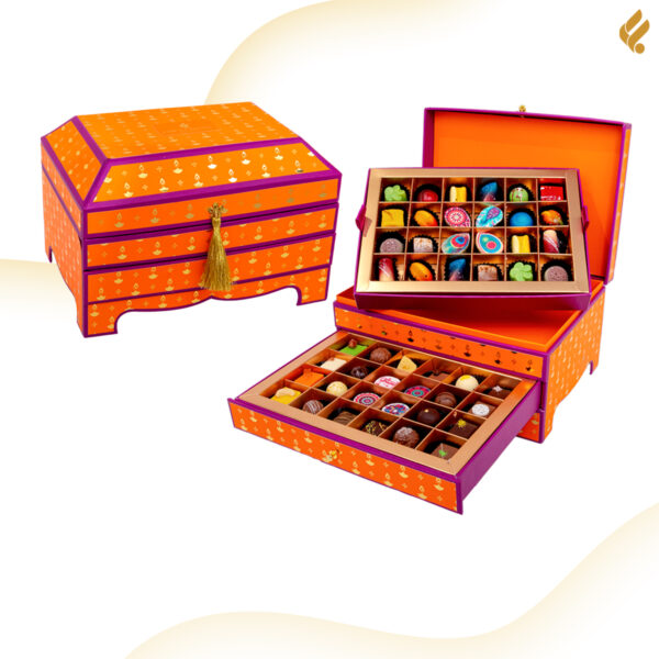 Fabe La Royale-Diwali Chocolate Hamper Traditional Box