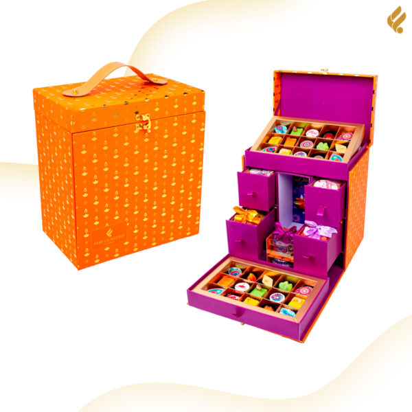 Fabe La Royale-Diwali Chocolate & Sweet Hamper Cabinet Box