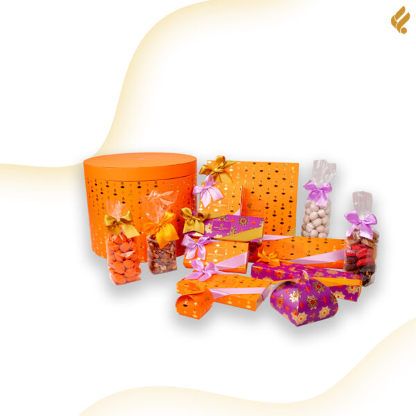 Fabe La Royale-Diwali Chocolate & Sweet Gift Round Hamper
