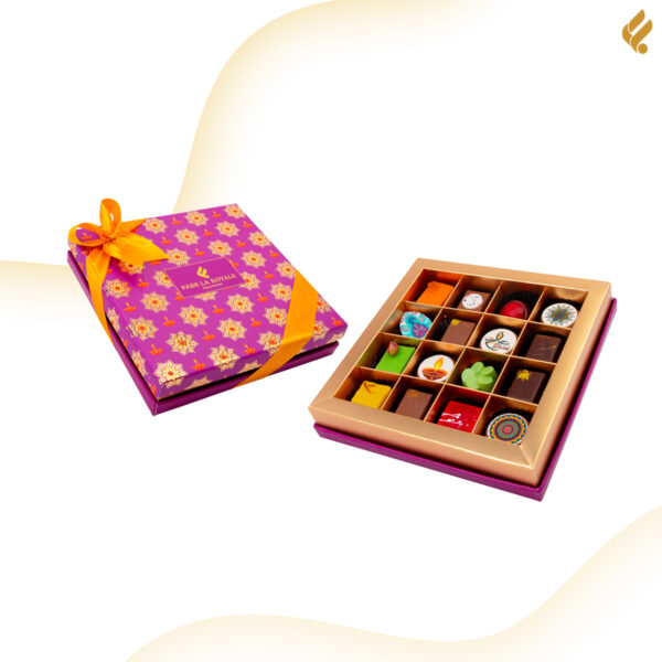 Fabe La Royale-Diwali Chocolate Double Top And Bottom
