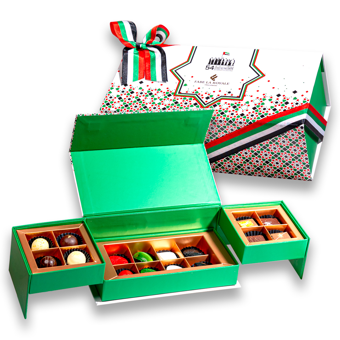National Day Chocolates Box- Moving Layer Box Premium Quality