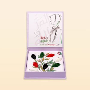 Fabe La Royale- Emirati Women’s Day Luxury Chocolate Gift Box with Tulip & Flora Design