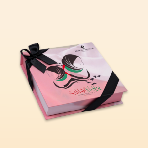 Fabe La Royale- Emirati Women’s Day Luxury Chocolate Gift 4x4 Sleeve Box