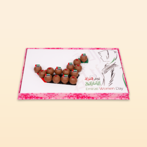 Fabe La Royale- Emirati Women’s Day Luxury Chocolate Gift Box with Clear Display Lid-1