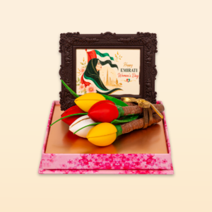 Fabe La Royale- Emirati Women’s Day Chocolate Gift Box – Luxury Chocolate Bouquet