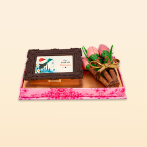 Fabe La Royale- Emirati Women’s Day Luxury Chocolate Gift Box with Clear Display Lid